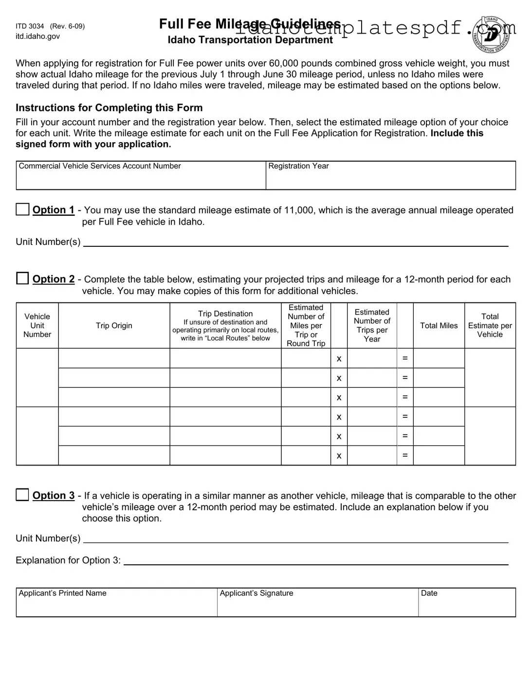 Itd 3034 Template